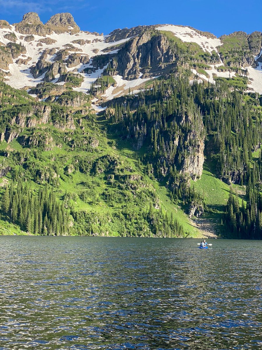 We sampled and set out sensors early the next morning. While the others sampled with limnology gear, I sampled with a dry fly.