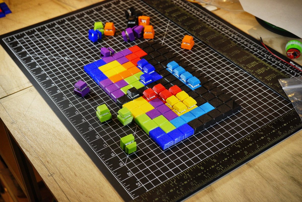 MyrzArcade's tweet photo. Prototype is coming together. #HardDrop #tetris #fightstick https://t.co/LbB7M4N84f