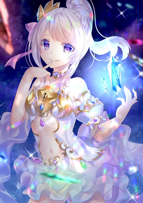 プレシャスティナちゃん
 #白猫お絵描き 