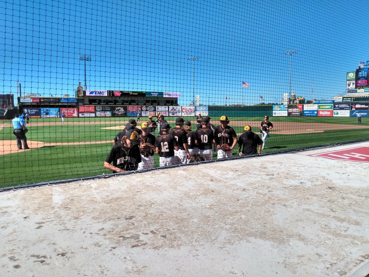 Best of luck to Mid Prairie baseball as they play at Principal Park! Go Golden Hawks!