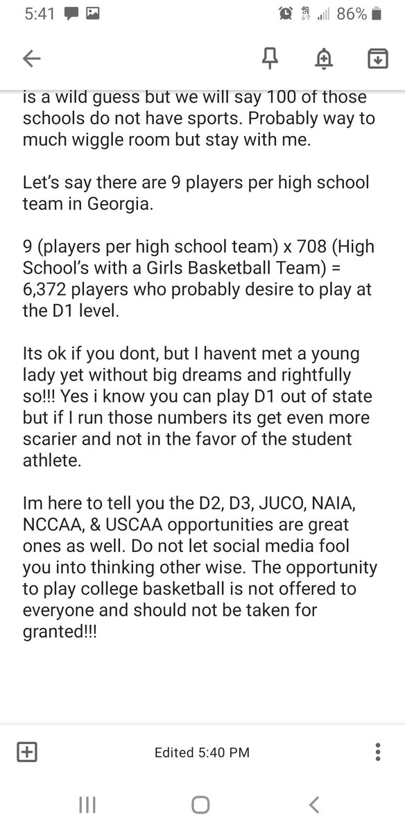HoopJuice_'s tweet photo. My Thoughts On The Opportunity For High School Prospects to Play Women's College Basketball Regardless of Level!!!

#HoopJuice https://t.co/0ggU64FDuS