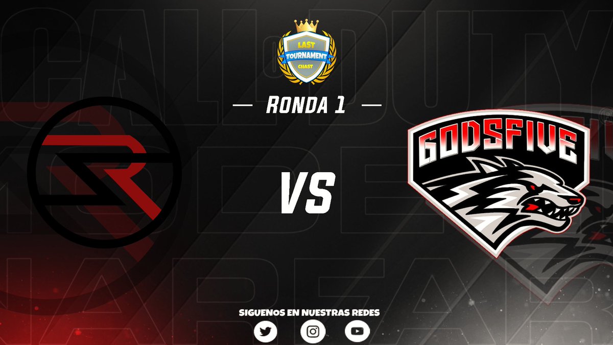 🔰Ronda 1
•Se viene el segundo partido de la noche a las 22:00hrs🇨🇱 donde 2 grandes equipos se disputaran el paso a la segunda ronda🎮 @RazzidiusTeam vs <a href="/God5Team/">God5 Sports®</a> 

#GoLCT🎮🏆