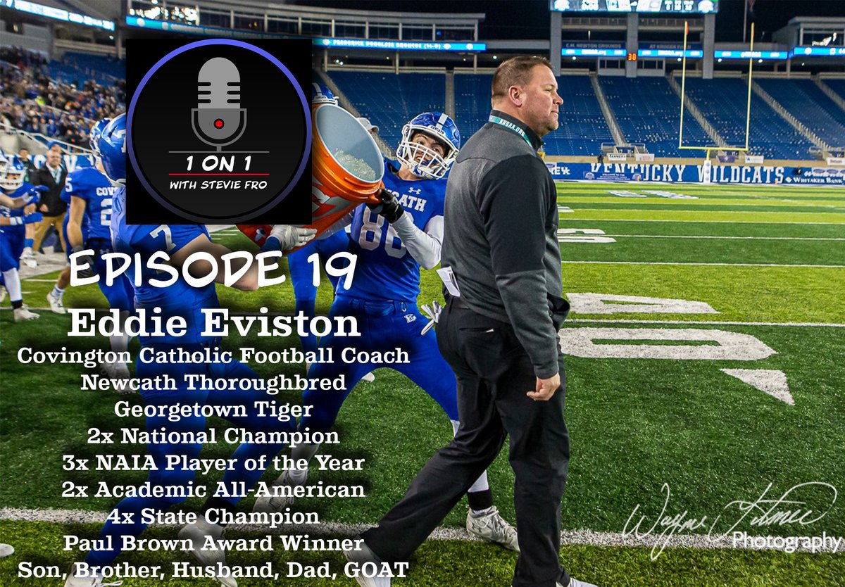 Episode 19 is ready to stream!  Thanks to <a href="/EddieEviston/">Eddie Eviston</a> for spending some time talking to us about his journey from a player, through to his time in the coaching ranks.  A great guy and a great leader.  Listen here: anchor.fm/1-on-1-with-st…