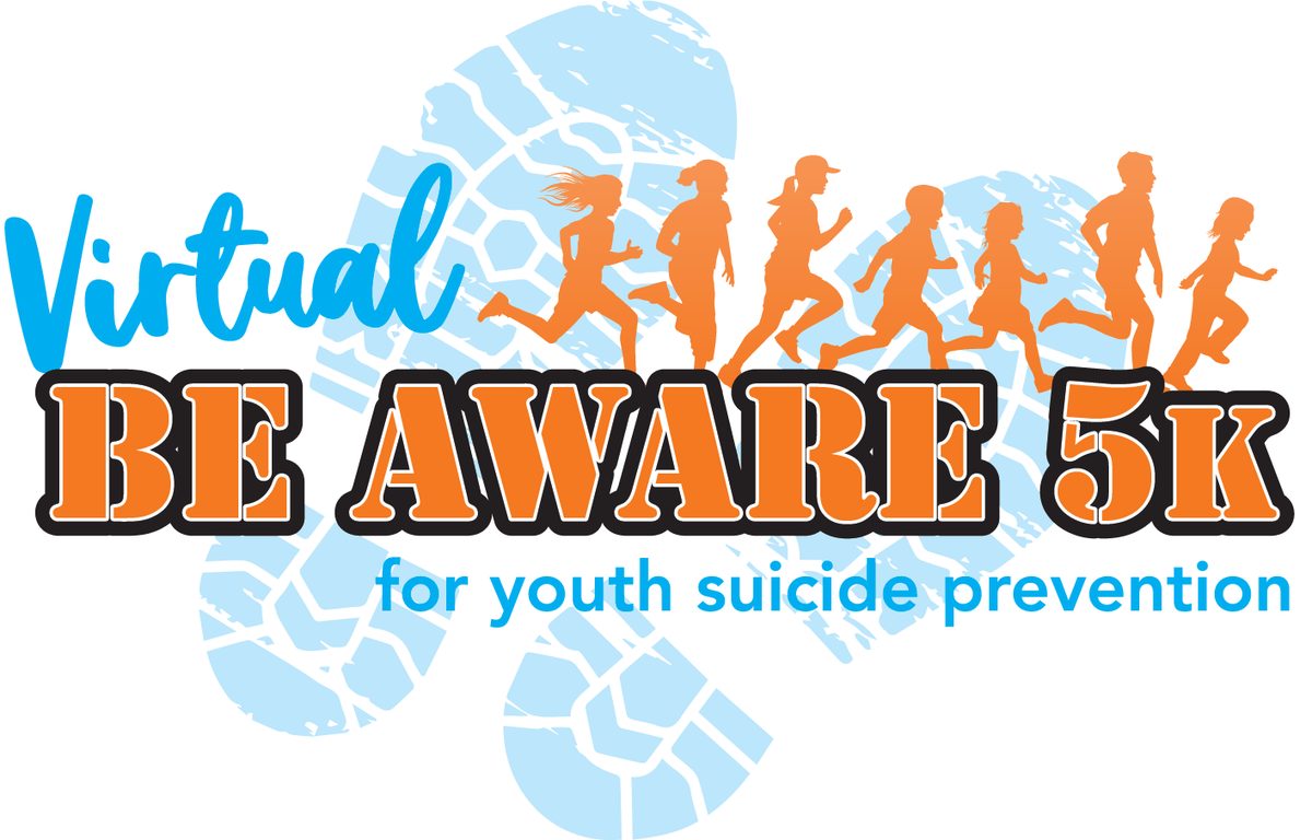 KnowResolve's tweet photo. This year’s Virtual Be Aware 5k can be accomplished anywhere - at a park, neighborhood, on a treadmill – and anytime during the entire week of October 17, 2020. More info and registration at https://t.co/AfqoWEX8UF. #beaware #mentalhealthawareness #suicideprevention #knowresolve https://t.co/ut4N7xqtF3