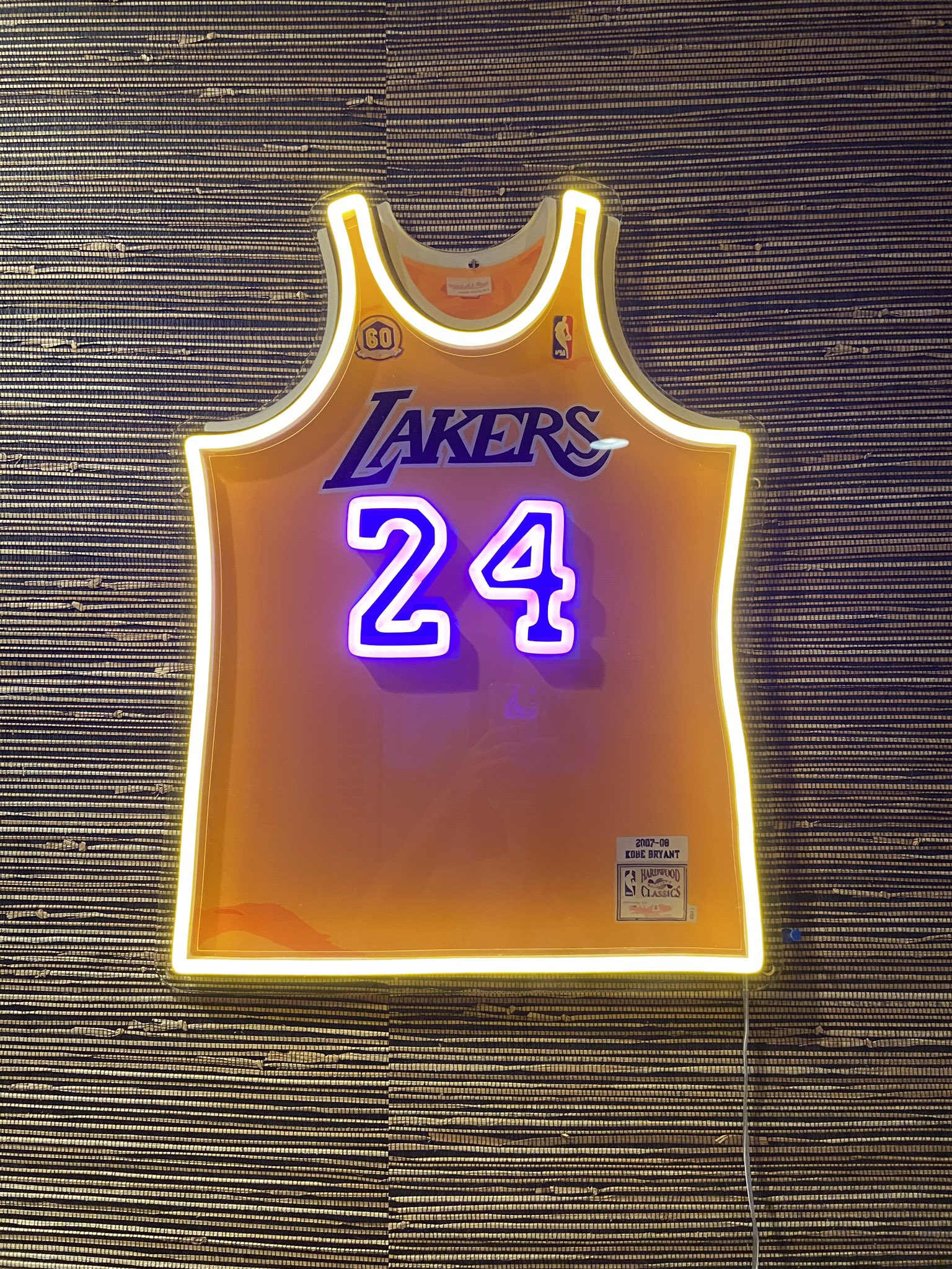 JerseyBird on X: 🟣SPECIAL GIVEAWAY!🟡 We're giving away this custom-made  Kobe neon sign to one of our fans! How to enter: 1. RT this tweet 2. Follow  @JerseyBirdShop That's it! The winner