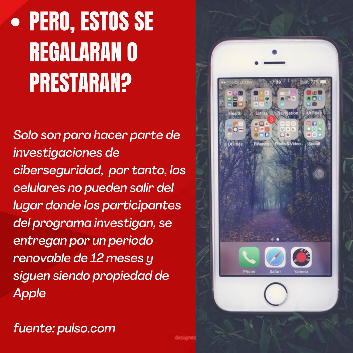 ArlostechTV's tweet photo. ¿IPHONES PARA HACKERS? 😮
Mira esta noticia y saca tus propias opiniones!
.
#iPhone12 #noticiastecnologicas #ios13 #iPhoneSE2 #AppleWatch #AppleStore #ipadpro2020 #iPadAir3 https://t.co/UjyAeW2wFu