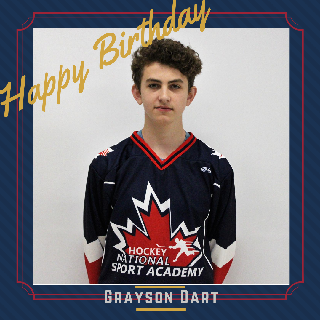 nsaHockey's tweet photo. Happy Birthday Grayson! Wishing you a great day! #nsahockey #nsabirthday https://t.co/8Iv0aME8d4