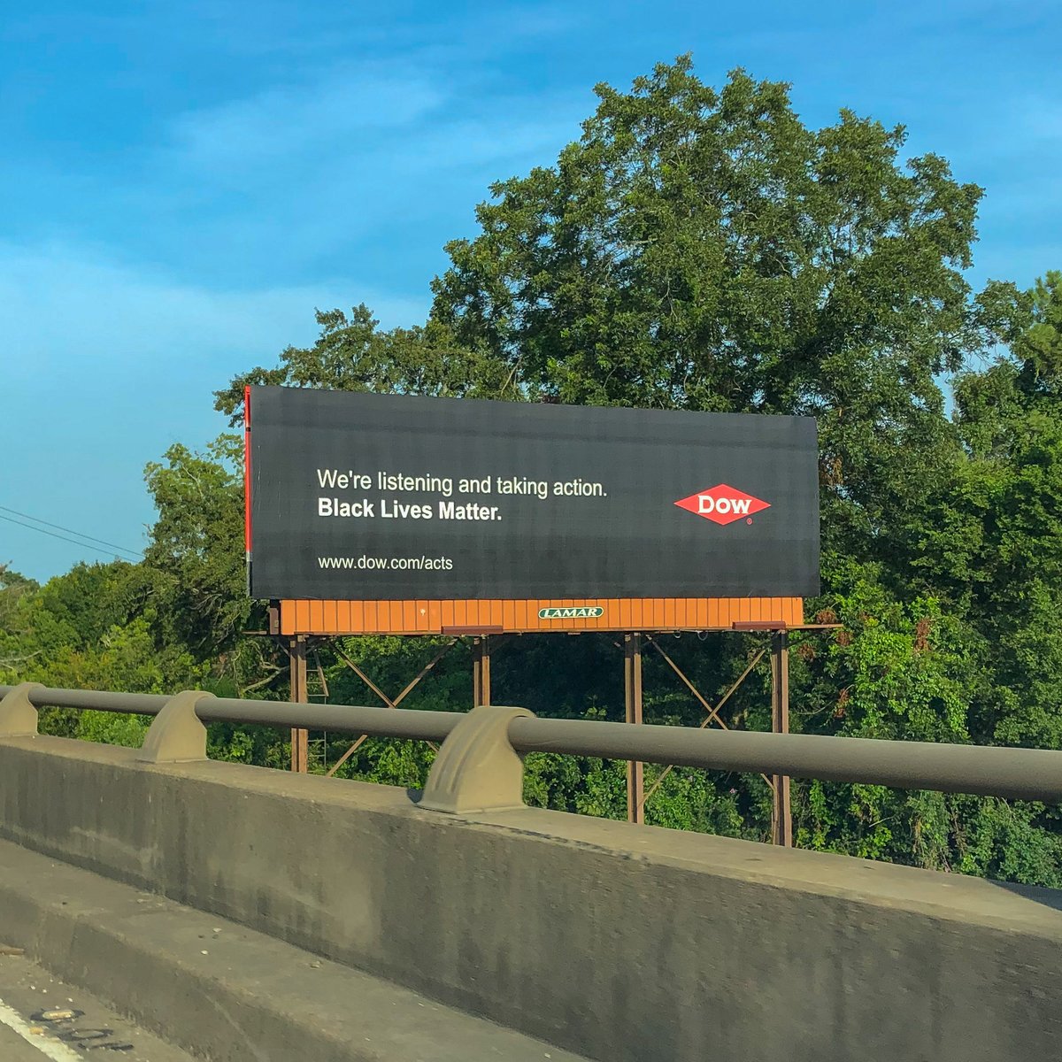 The photo is from Louisiana. The statement applies globally.