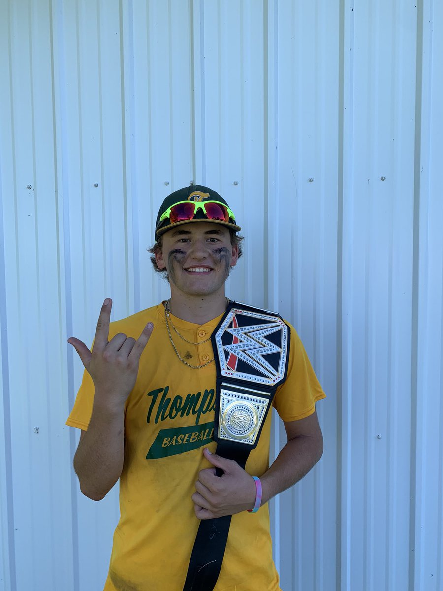 Don’t call it a comeback! The boys fight back from a 5-run deficit to beat Mayville 7-5. The Belt goes to <a href="/KyleOdenbach/">kyle odenbach</a> who came in relief and allowed 0 hits and 2 Ks over 5 innings. Kyle produced at the plate, going 2-3 and scoring 2 runs #meatloaf #doitright