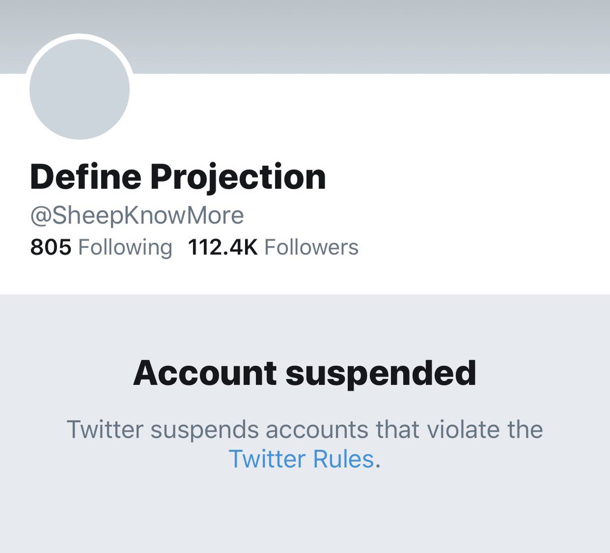 Jordan_Sather_'s tweet photo. They got Joe M’s second account and Truth Hammer today. Qasualties of digital war. https://t.co/ZqIYJn3Mtu