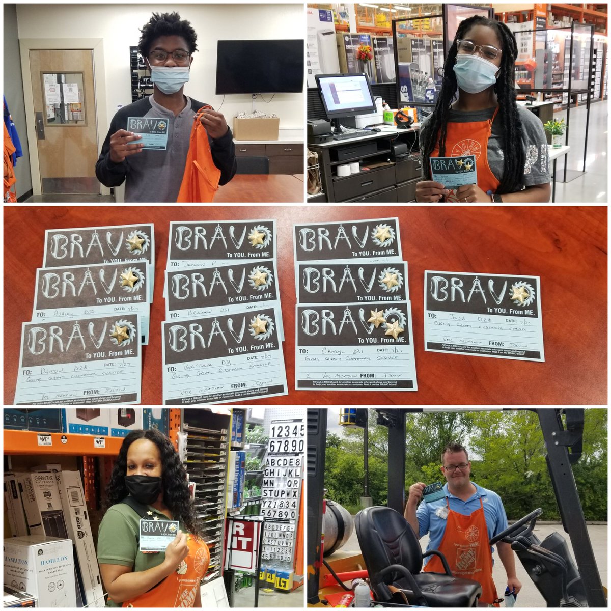JustinRoth3016's tweet photo. Recognizing #VOCmention from last week. Cashiers, Service Desk, and Sales Associates getting involved. Drive #3stepprocess with teaching more associates, making it fun, and recognize them with Stars. @KevinDuncan3016 @ImogeneGrant19 @adam_veatch @ShowMeShawnD196 @Melissa_DHRM196 https://t.co/6i48L1Pmmw