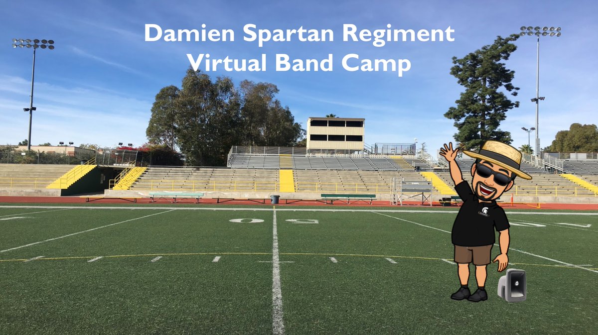 MrMagallon's tweet photo. Just finished my first day of virtual band camp. We had a  Zoom meeting with an ice breaker, interactive workout, video discussion, section photo scavenger hunt, and section instruction #marchingband #colorguard #remotelearning #EmpoweringYouthThroughMusic https://t.co/Z0B8O5IzBs