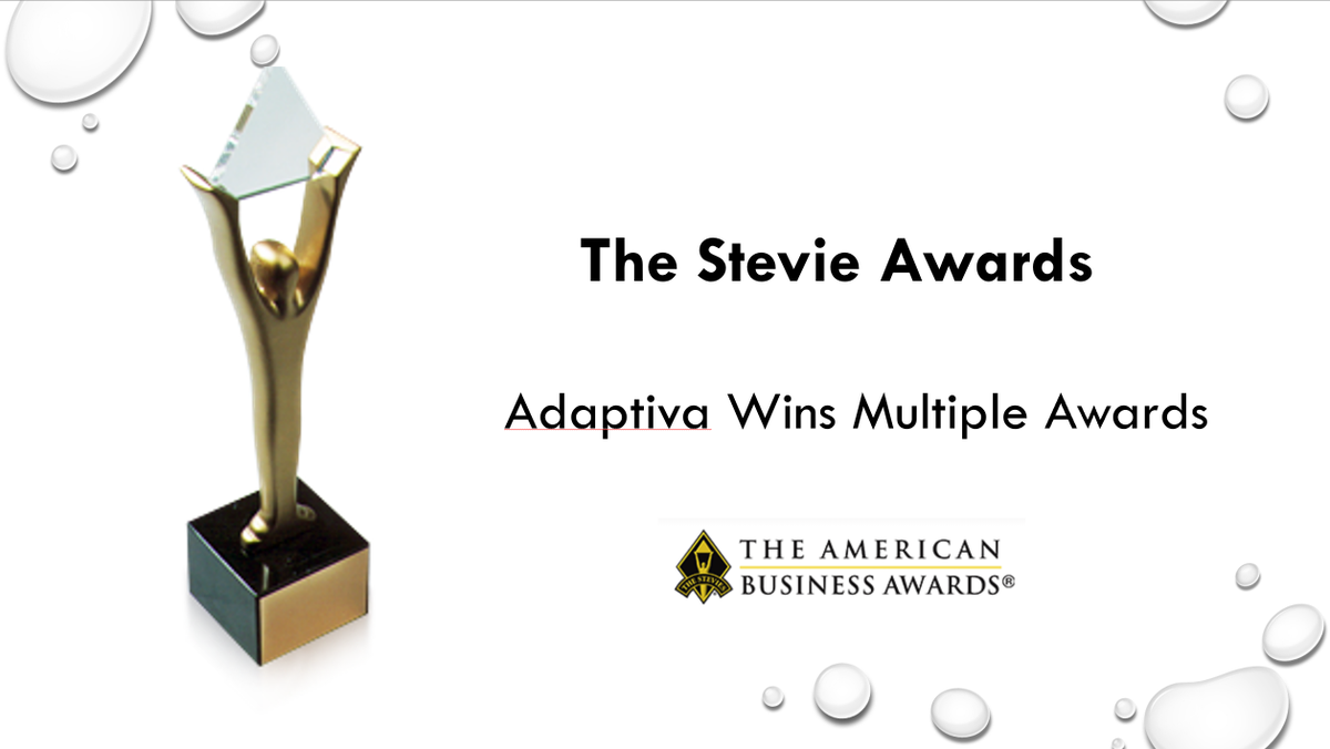 adaptiva's tweet photo. Adaptiva Wins Multiple Stevies in 2020 American Business Awards Company - https://t.co/t2bnfisRoP
#StevieAwards #MEMCM #EvolveVM #Azure #Cloud #Security #ConfigMgr #MSIntune #OneSite https://t.co/9cK7fLzwAy
