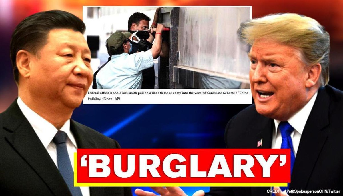 SimonHabila5's tweet photo. The premises of China's Consulate General in Houston are the Chinese government's property. The US' break-in is in violation of the ViennaConventiononConsularRelations as well as the USConstitution and the ForeignMissionsAct. It is no different from burglary.
#China https://t.co/vtDd3VfbDF