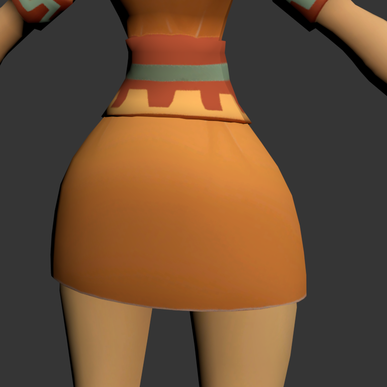 3DAssReview's tweet photo. Bianca (Spyro Reignited, 2018) (Requested by @iCeCoCaCoLa64)
Color me surprised, she's completely modeled under the miniskirt! That's pretty uncommon, a nice bit of extra effort by the artist. No cute cottontail though, what's even the point of having a bunny character then? 7/10 https://t.co/WMl1siFzUo