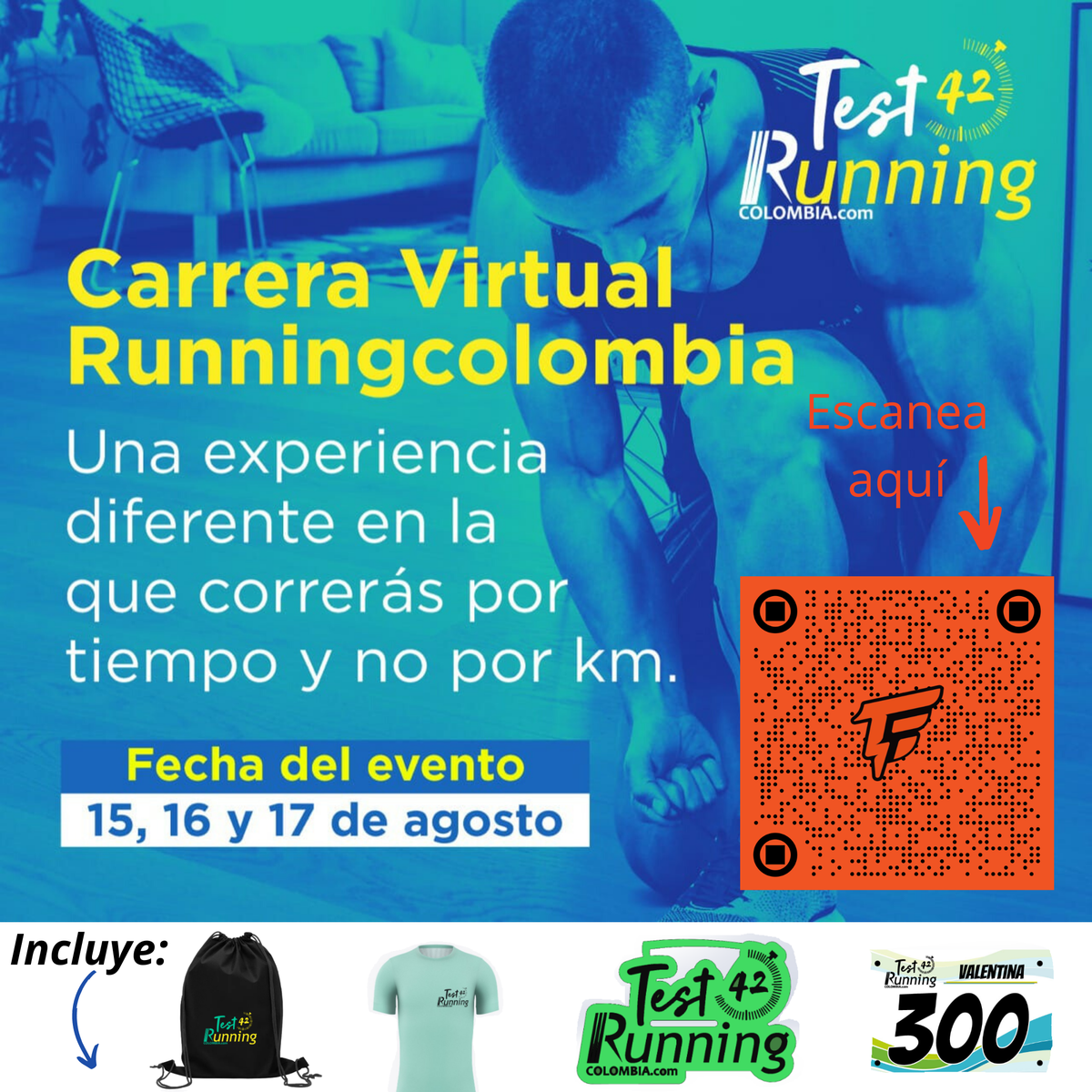 factorytravel's tweet photo. #aunclickdetumeta con @Running_Col animate a correr y registrar tus mejores 42 minutos. https://t.co/3ZRGo7V3lp