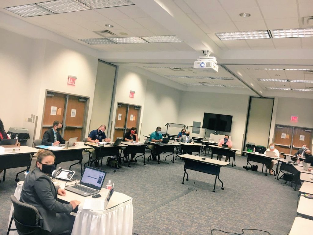 What a dynamic day of dialogue and leadership by Saginaw County Superintendents today.  It was powerful to watch them build collaborative consensus while discussing safe and effective "Return to Learn" plans for ALL students throughout <a href="/SaginawISD/">Saginaw Intermediate School District</a>.  #leadership #LeadershipMatters