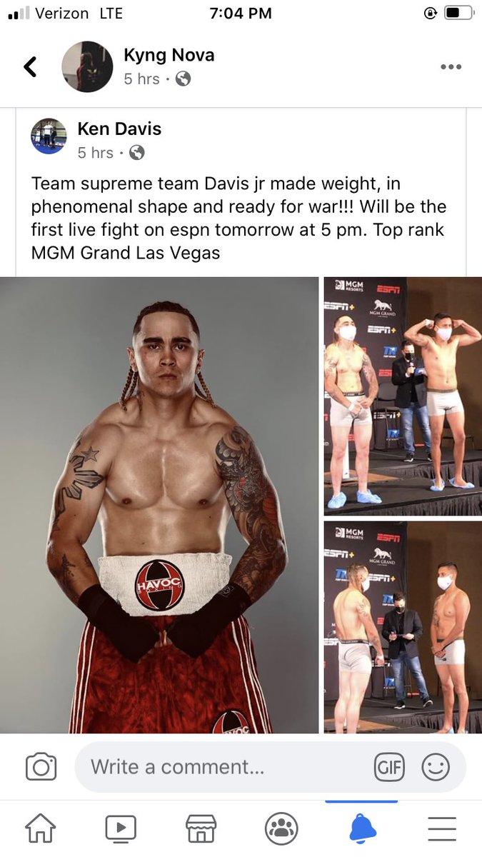 BanditTrip's tweet photo. I will be fighting tomorrow night live on espn fight starts at 5 Reno 775 stand tf up and tune in for me my time is now 💯🤞🏽🦍🥶 #teamsupreme #teamdavisjr https://t.co/b83SwAfLYT