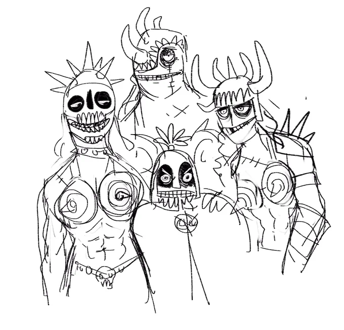 Amazons in Debbie's world are probably the biggest uh...downgrade yet. They are basically Mars' gigantic dumbass daughters that formed a weird sorority together.
They like to party, punch rocks until they turn them to dust, gossip, and occasionally kill 