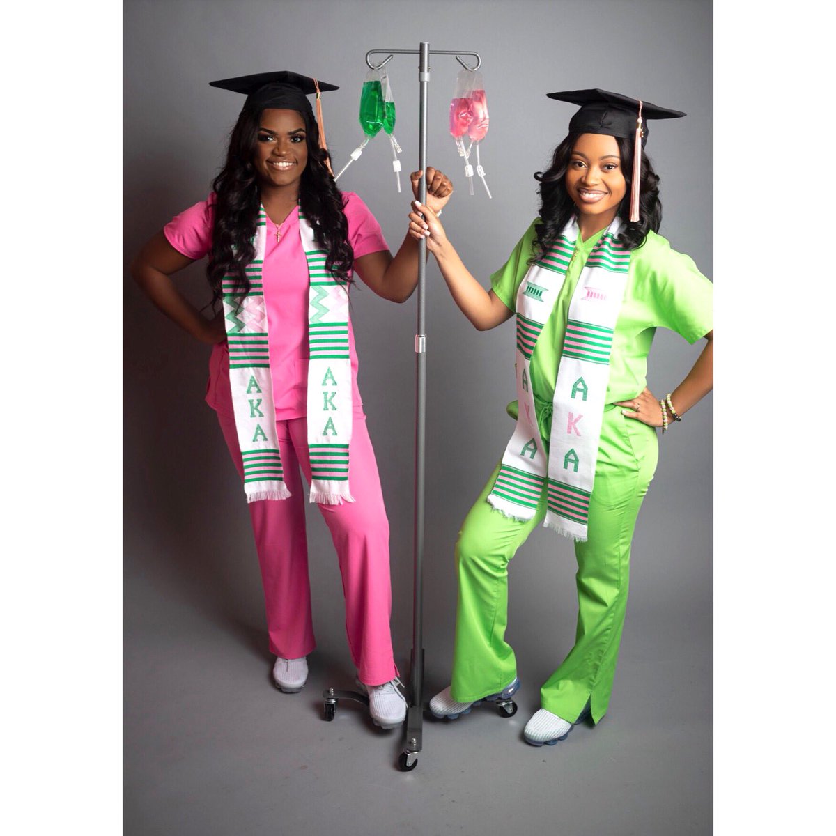ash_fleet's tweet photo. “You went to school to be a Nurse. She’s an AKA” 💗               s/o to Yo Gotti lol @_PrettyTaylorr https://t.co/0ZuxhrA4rD