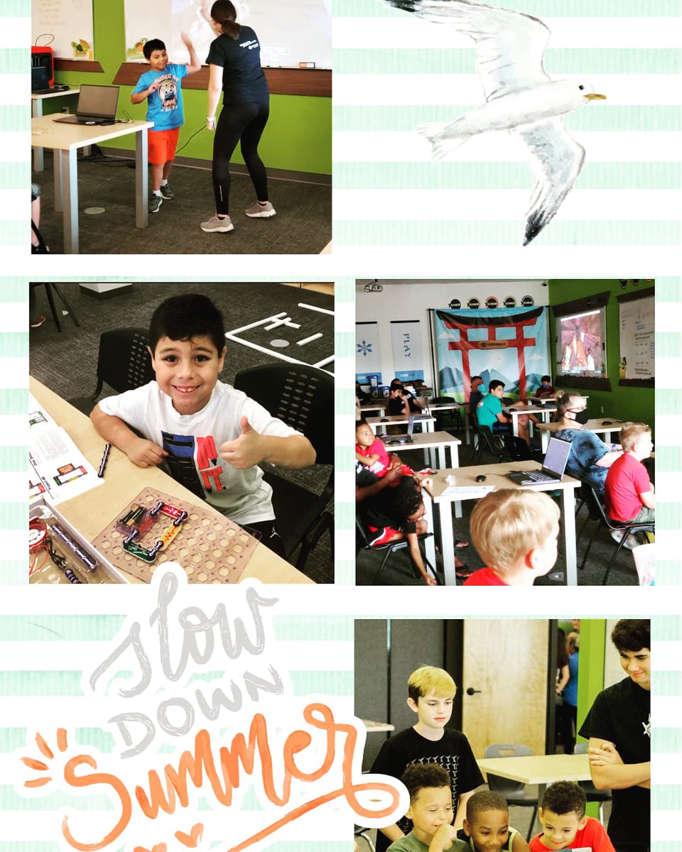 CodeNinjas4's tweet photo. โ๏ธSummer Camps make Summer FLY ๐ธ
#CODING #codeninjas #codeninjasleaguecity #leaguecitytx #minecraft #STEM #Friendswoodtx #seabrooktx #drones #JavaScript #codingdrones #3DPRINTER https://t.co/S9qKD1cPfh