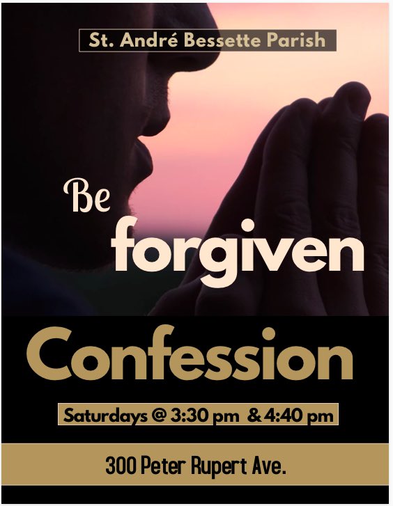 StAndreParish's tweet photo. Fr. Peter is available to hear your Confession on Saturdays at 3:30 pm & 4:40 pm. #spiritualshower #goodforyoursoul #itsbeenawhile @archtoronto @StCecilia_ycdsb @sra_ycdsb @WigstonJennifer @RoseTrustee @4mycommunity @marilyniafrate @WomenofthewordT https://t.co/mW1X9HSebs