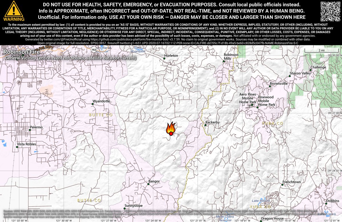 CaliFireBot's tweet photo. #RobinsonFire 🔥 unofficial, automated update.
Near Rackerby, CA. ⚠️ DO NOT USE FOR SAFETY PURPOSES - See officials instead. May be incorrect; disclaimers in images.
https://t.co/mfl0XILnqb https://t.co/byZjrrjYv3