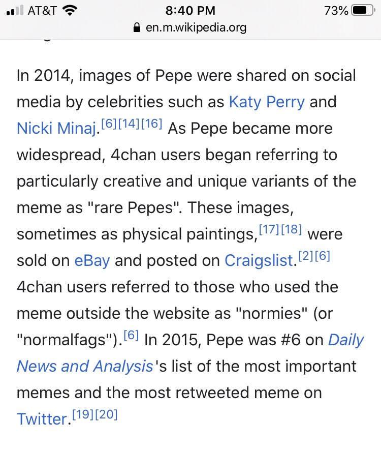 9) Trump knew all of this, and devised a way to poke Clinton everywhere she looked. I’m going to *assume* that the same person smart enough to use the chans to start a global movement, used a team to start cranking Pepe back into mainstream popularity