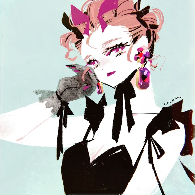 Hello #PortfolioDay???
I'm MARINA and I like to create fashion illustrations! 