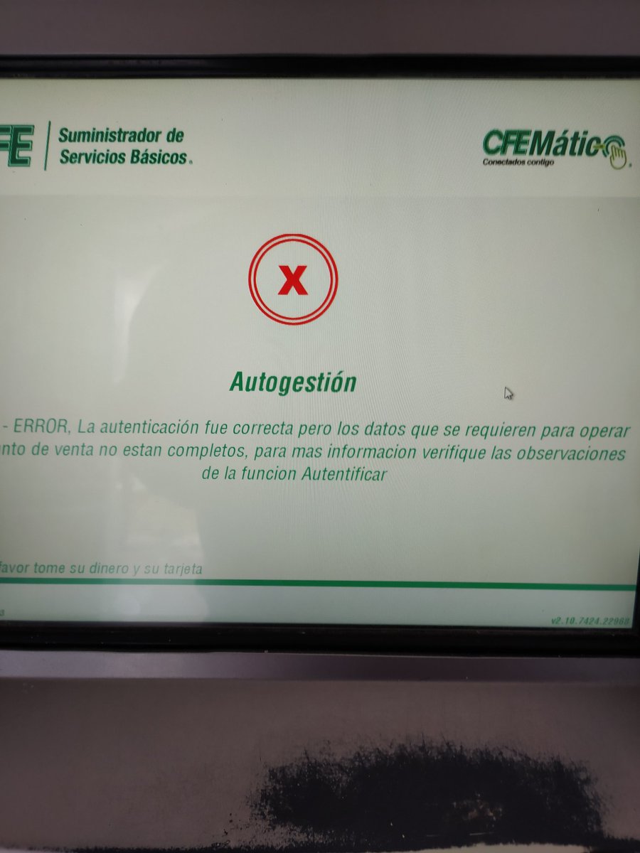 cico_19's tweet photo. Mal servicio en esta agencia de la @CFEmx el día de antier no había servicio por falta de luz, (el colmo, y según el Vigilante ya tenía horas que lo había reportado y no habían atendido) y el día de hoy que fuí solo había uno encendido pero estaba trabado. https://t.co/4cK3NmMu2t