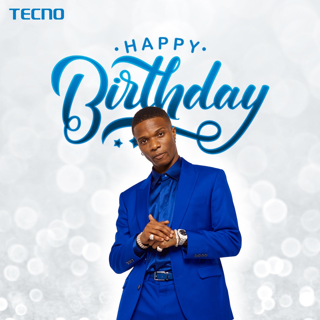 TECNOMobileNG's tweet photo. Celebrating an iconic star @wizkidayo, Happy Birthday!

To join us in celebrating starboy, post a 5 line rhyme with this image on your page to wish him a happy birthday using hashtag #TECNOxWizkid and #WizkidCamon15Giveaway https://t.co/6WJ3OHP9hV