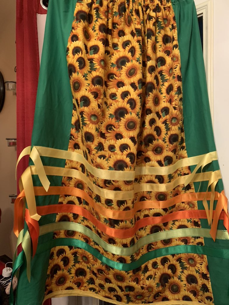 caringheart78's tweet photo. Ribbon skirt order done, love sewing.. peaceful, humble, cultural #IndigenousLivesMatter #indigneous #ribbonskirts https://t.co/fhvI6jlqZq