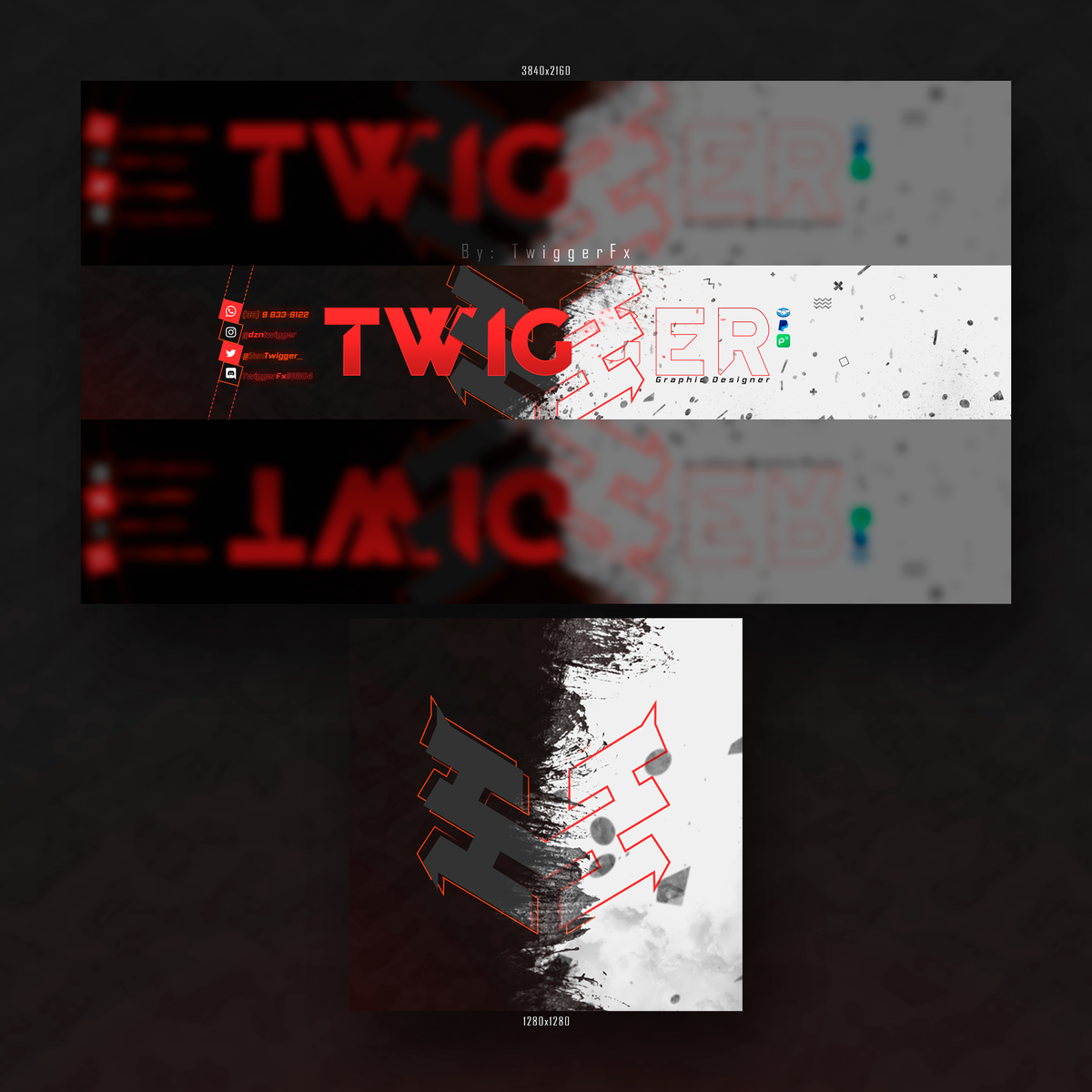 DznTwigger_'s tweet photo. Banner + Perfil
Pra mim msm kk é nois https://t.co/1SB6HGIX3f