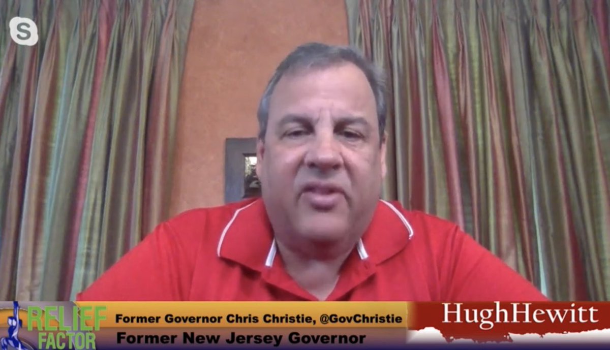 ratemyskyperoom's tweet photo. This would have been ugly as sin on radio. On film it’s cruel. To us. 0/10 @GovChristie https://t.co/XN4mJihLKb