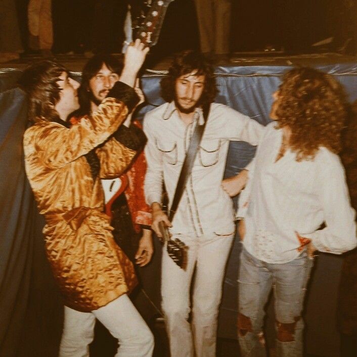 the who! (one of my all time fav bands) members: roger daltreypete townshendkeith moonjohn entwistle