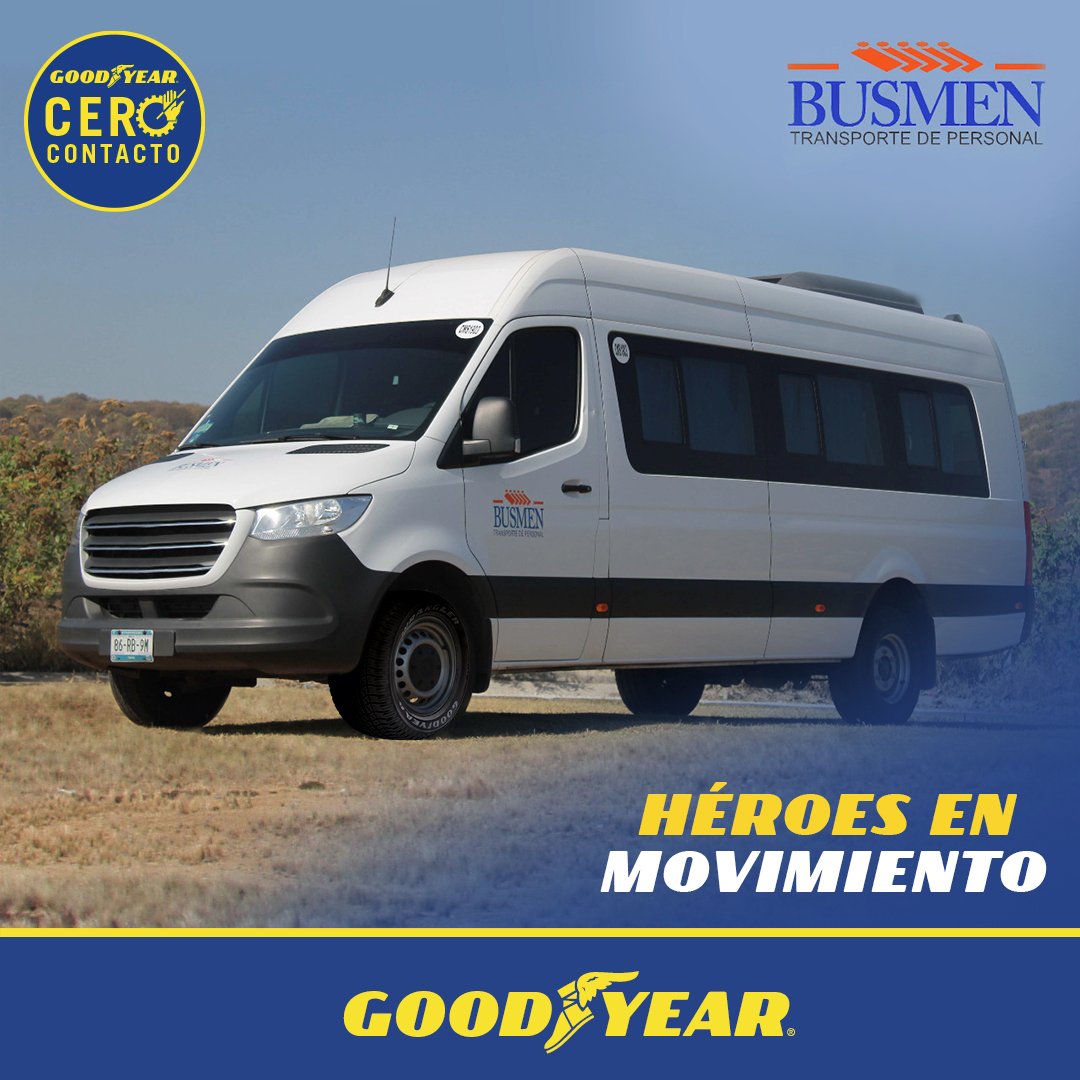 GoodyearMx's tweet photo. México sigue de pie gracias a acciones como las suyas. Porque al llevar a trabajadores ayudan al desarrollo del país. ¡Gracias transportistas de Busmen!
1 Eficiencia
2 Versatilidad
3 Control de riesgos
4 Cuidado de detalles
5 Unidades sanitizadas
6 Innovación que da tranquilidad https://t.co/BmuSLexpYL