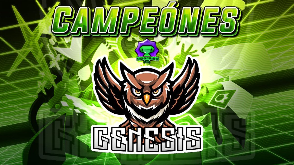 🔥Tras unos intensos partidos termina esta edicion de la KINGDOM TREASURE CUP 🏆🔥
#KTC #BS #FINAL

1er lugar 🥇<a href="/Genesis_LATAM/">GENESIS LATAM</a> 
2do lugar🥈 <a href="/DarkWarriorsBS/">Dark Warriors BS</a> 
3er lugar 🥉 <a href="/TeamRayoBS/">⚡Team Rayo⚡</a>

🎉Agradecimientos🎉

<a href="/Rex99915/">Rex</a> 
<a href="/n_earz/">NeaRz</a> 

🎊¡Los esperamos en la proxima!🎊