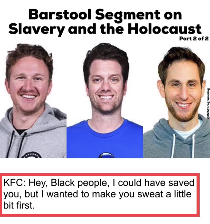 This clip is from 2018. Clips like these are recent, not “17 years ago” as Barstool tries to spin it.  @NASCAR should have known who they were partnering with.  #ExposeBarstoolRacists