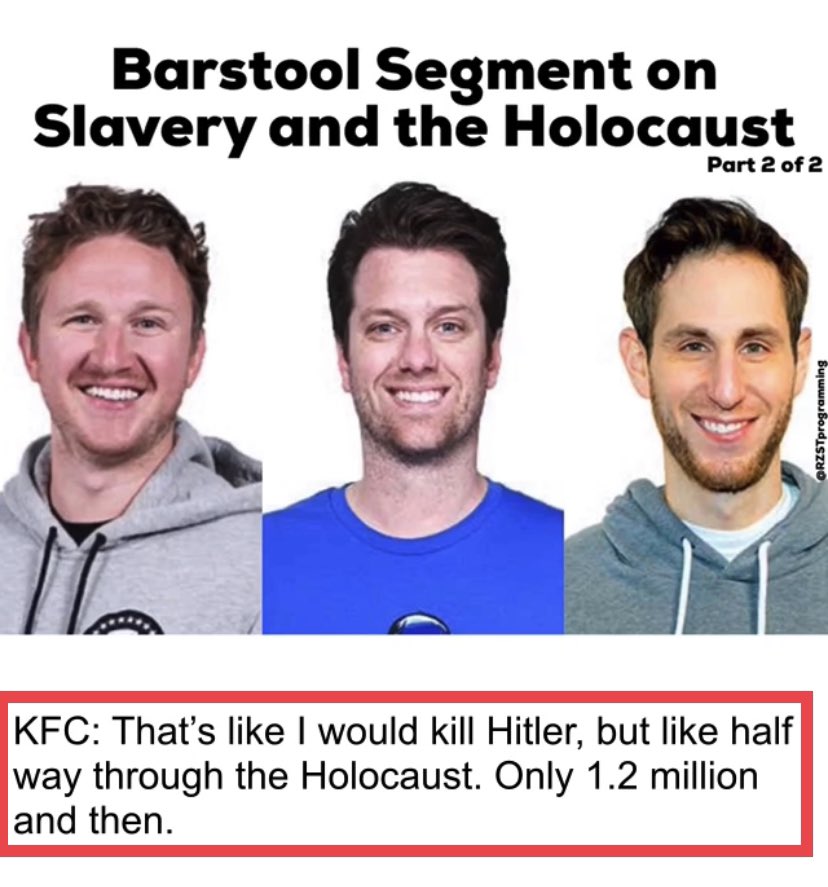 This clip is from 2018. Clips like these are recent, not “17 years ago” as Barstool tries to spin it.  @NASCAR should have known who they were partnering with.  #ExposeBarstoolRacists