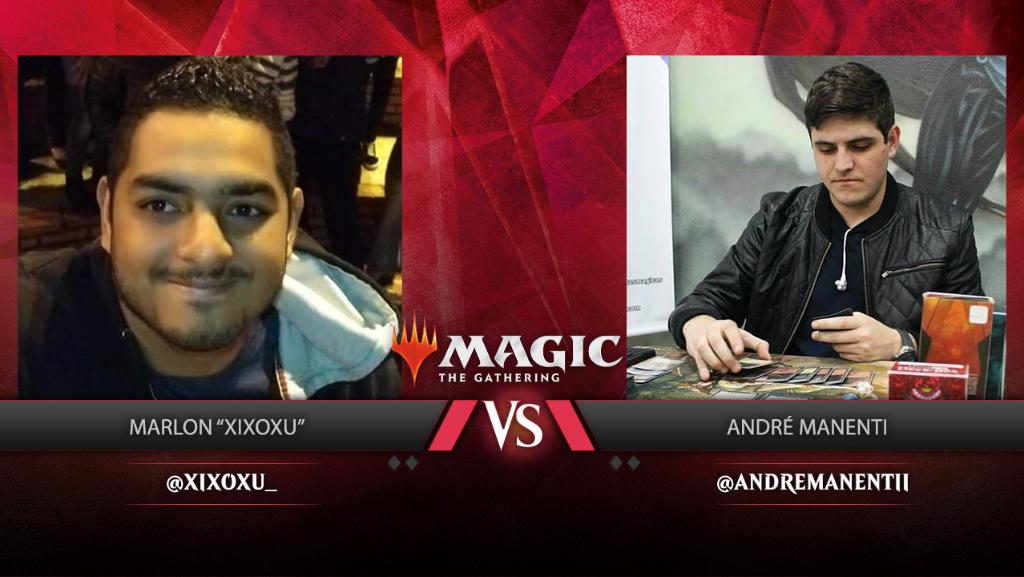 Wizards_MagicBR's tweet photo. Hoje no desafio de Ikoria apresentamos a partida entre os streamers @xixoxu_ e @AndreManentii
Assista agora: https://t.co/56IoGw8LKX
#MTGIkoria https://t.co/o01cGOjR7g