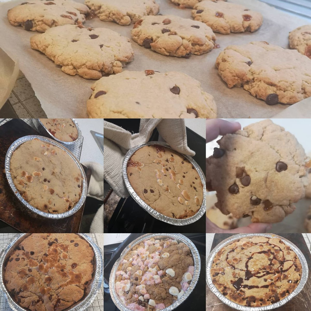 BarlbyFoodTech's tweet photo. Final in school practicals of the year All year groups had a free choice, never again!
Have a great summer everyone ๐ค๐๐
#staysafe #staywell
#lockdown #cookup #ThriveWithHope #sugarrush #cookies #cookies #chocolate #marshmallows #cheesecake #pizza @Barlby_High https://t.co/u34yO8Trig
