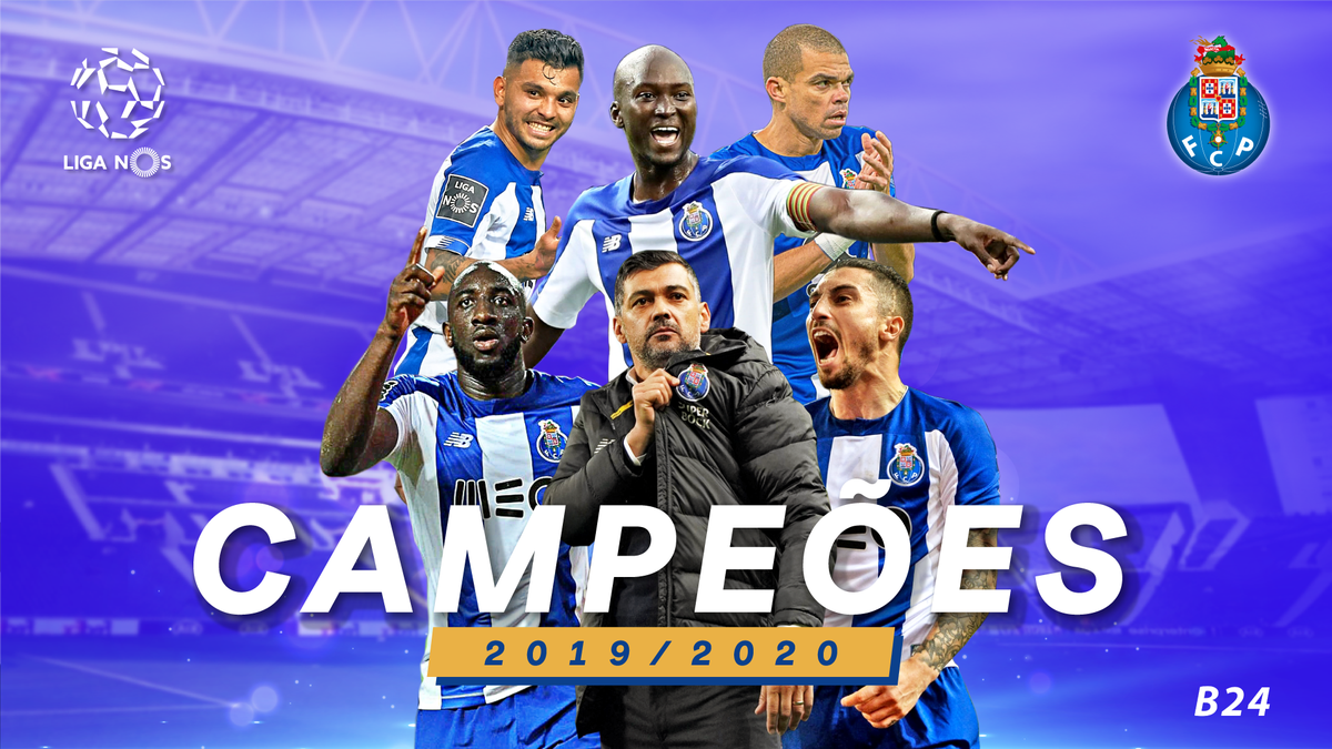 Porto é campeão da Liga NOS!