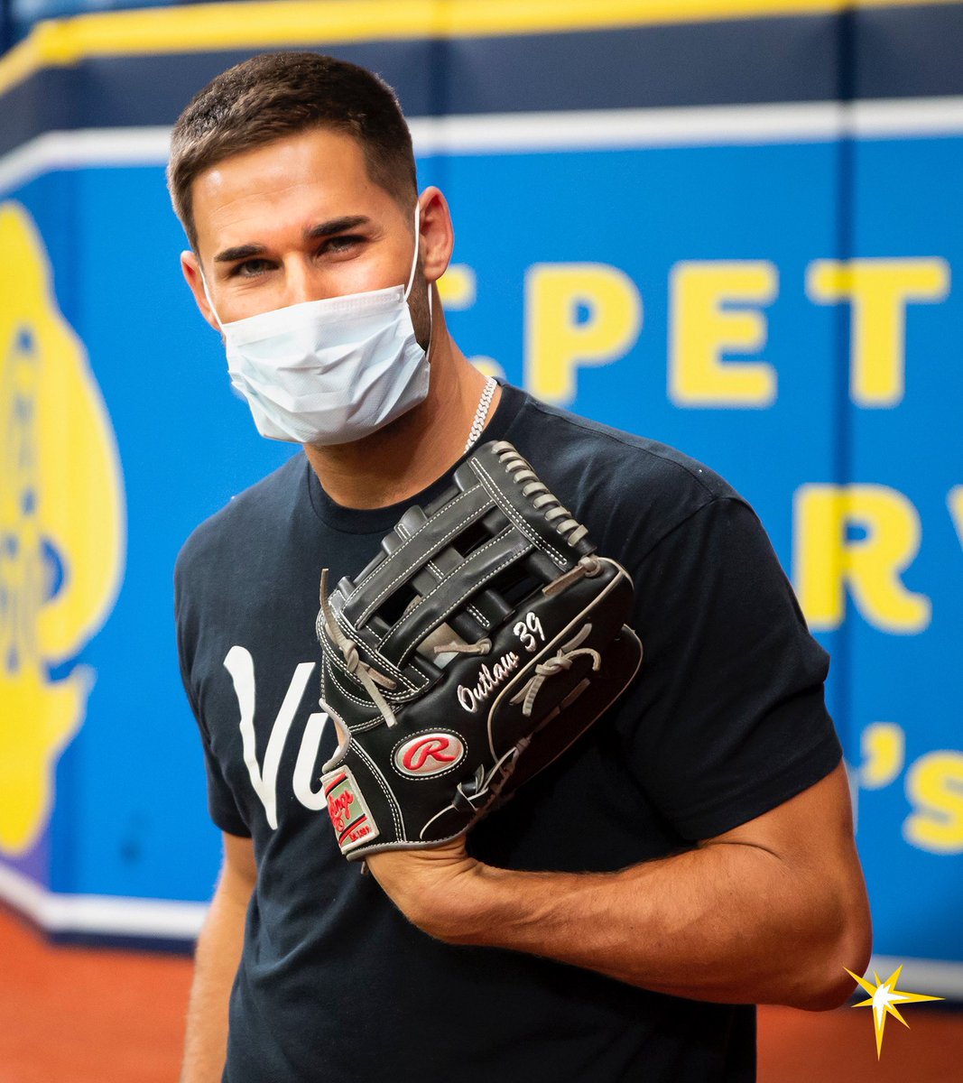 RaysBaseball's tweet image. You, too, can look this good if you wear a mask
