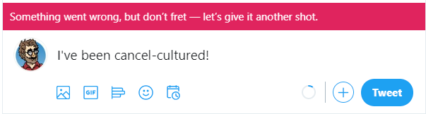 BigFatWhale's tweet photo. Let's dust off our blogs and webrings and put this dump to bed. https://t.co/af8TaRQmEb