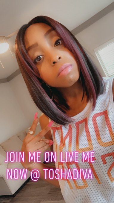 Join me now on #liveme app @ Toshadiva #toshadiva #livemebroadcaster https://t.co/blfPgjDxXA<a href="/tag/liveme"class="tags">#liveme</a><a href="/tag/toshadiva"class="tags">#toshadiva</a><a href="/tag/livemebroadcaster"class="tags"><span>#livemebroadcaster</span></a>