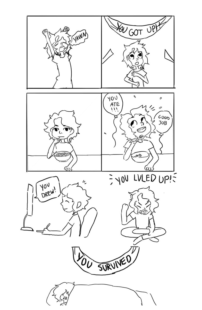 reposting this comic I drew 4 years ago because it's highly relatable atm 