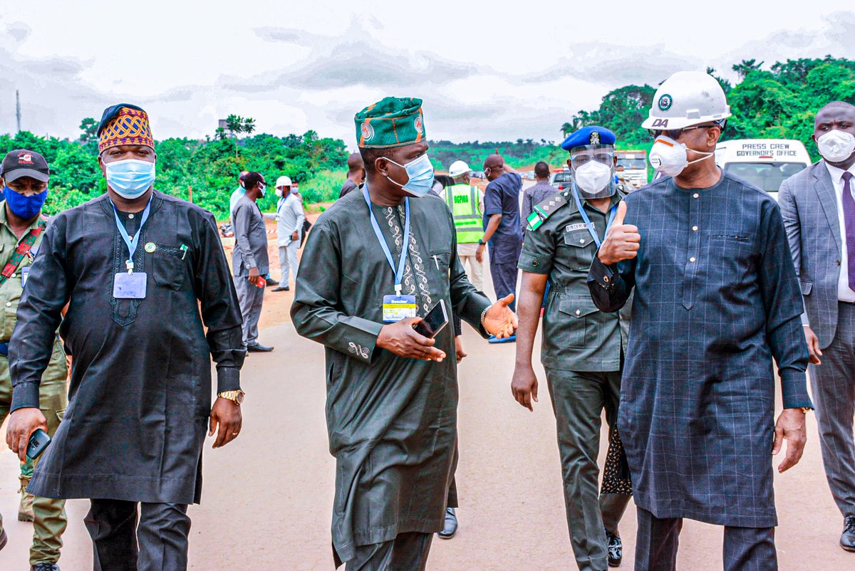 ArenaOgun's tweet photo. Progress Progress Progress!!!. 
Workdone so far on the reconstruction of 14.5km  Ijebu-Epe Expressway by @OGSG_Official under the able leadership of  @dabiodunMFR We hope to see more of this across our border towns. Agbado, Denro-Isashi, Agbara, Olambe, Akute etc. needs attention https://t.co/LC18atxPoW