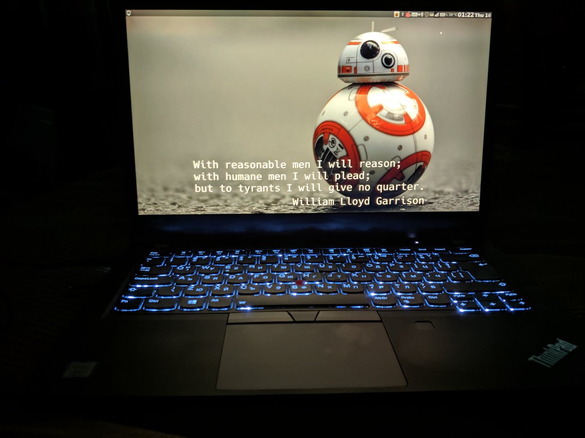 bobi1024's tweet photo. New #Debian install and rsync, less than an hour.
Everything works like a charm ☺️
#T490 https://t.co/2Zq3Y7AP4e