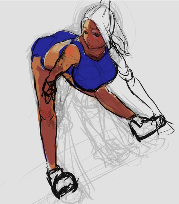 朝のお絵描き体操～～～! 