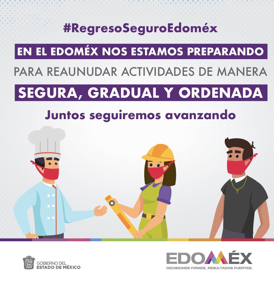 alfredodelmazo's tweet photo. En el #Edoméx nos estamos preparando para reanudar actividades. #RegresoSeguroEdoméx. https://t.co/DtCqCFim8P